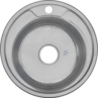 Мойка 490P Melana 0,6/160 хром с сифоном (246*12)