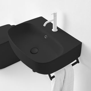 Раковина Kerasan Nolita 534131*1 черная 60 см