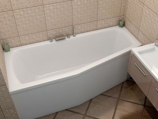 Акриловая ванна Relisan Aquarius 160х70 L Гл000013735 без гидромассажа