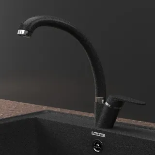 Смеситель для кухни GranFest 3323 графит