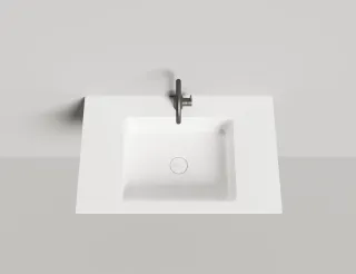 Подвесная раковина Salini Onda S-Stone 1402201MRF 80см RAL полностью