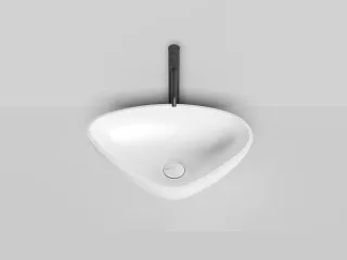 Накладная раковина Salini Gloria 06 S-Stone 1102206M 56см белый матовый