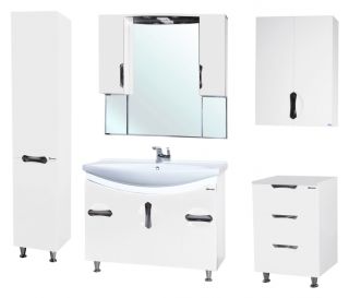 Шкаф Bellezza Лагуна 60см белый 00000001602