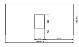 Столешница под раковину Allen Brau Infinity 100 1.21012.G-S Серый