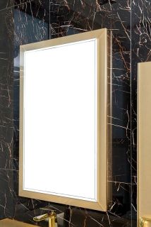 Зеркало с подсветкой Armadi Art Dolce 567-CP 70 см капучино