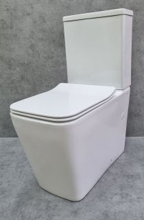 Унитаз CeramaLux 2170AXMW с бачком и сиденьем Микролифт