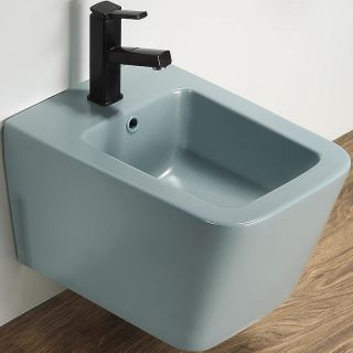 Биде CeramaLux 5370MLG подвесное зеленое