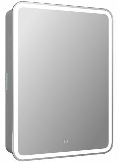 Зеркальный шкаф с подсветкой Misty Элиот 60см правый белый