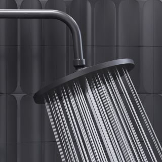 Душевая стойка Damixa Jupiter 977780300 Черная матовая