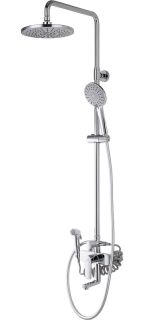 Душевая стойка DQ Bayern.F?rth DA1524701B18 с гигиеническим душем хром