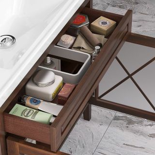 Тумба под раковину Opadiris Палермо 00-00006723 Светлый орех