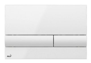 Кнопка смыва AlcaPlast для инсталляции белая M1710