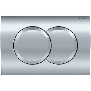 Инсталляция Geberit Delta 458.149.21.1 для унитаза с клавишей смыва Хром глянцевый