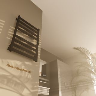 Электрический полотенцесушитель Altasan Ронда 5 Проф Ронда5Проф8050ЧМ Черный муар 80х50