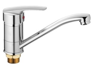 Смеситель для кухни Haiba HB4506-2 хром