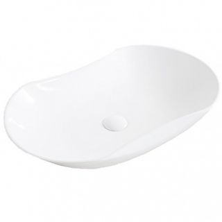 Раковина накладная BelBagno 66см белая BB1334