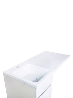 Orange Optima STK-40TUW+RAL тумба с раковиной под стиральную машину левая