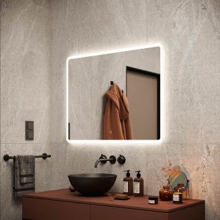 Зеркало с подсветкой Sancos Arcadia AR900 90см с сенсорным выключателем