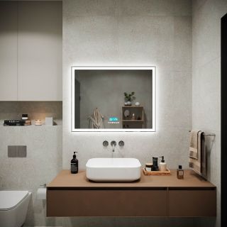 Зеркало с подсветкой Sancos City 2.0 CI2.900 90см с сенсорным выключателем