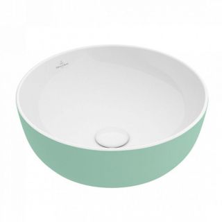 Раковина Villeroy Boch Artis 417943BCW3 43х43 см, Mint мятный