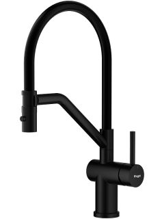 Смеситель для кухни Raglo R86.41.06 со съемным изливом на магните чёрный