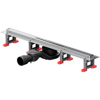 Душевой лоток AM.PM MasterFlow 60 W01SC-S11-060-05SB с решеткой Хром матовый Slim line