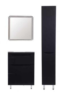 Тумба под раковину Style Line Бергамо СС-00002311 мини 70 Люкс антискрейтч Plus 70 см