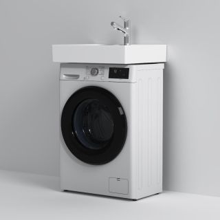 Раковина над стиральной машиной Am.Pm X-Joy M85WCC0601WG050 60 см белый глянец