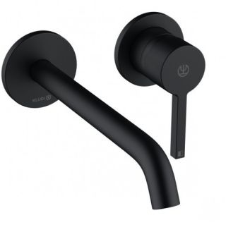 Смеситель для раковины Kludi Nova Fonte Pura 202453915 чёрный матовый