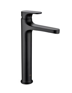 Смеситель для накладной раковины Boheme Spectre чёрный 452-B