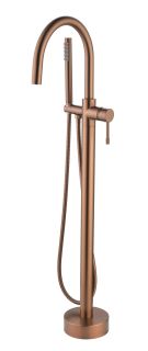 Напольный смеситель для ванны Boheme Uno 469-CB брашированная медь