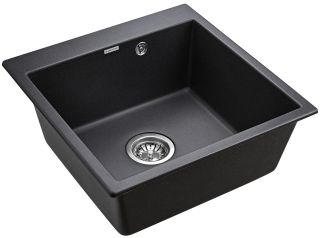 Мойка кухонная Paulmark Kante PM105152-BL чёрный
