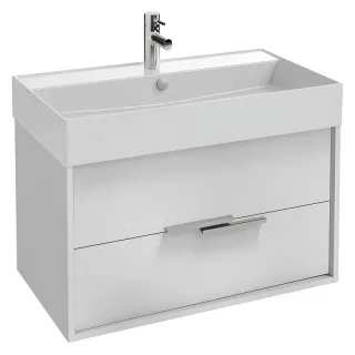 Тумба под раковину Jacob Delafon Vivienne EB1667-J5-J5 80 см белый блестящий