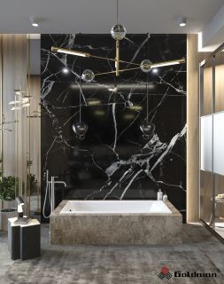 Ванна чугунная Goldman Elite ET17075 170x75см с ножками