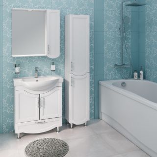 Тумба под раковину Runo  (под умывальник Элеганс 75) Неаполь 75 (00-00001034)