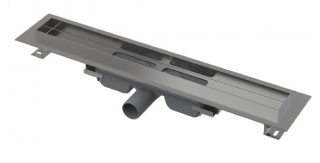 Душевой лоток AlcaPlast Professional Low для цельной решетки 65см хром APZ106-650