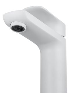 Смеситель для раковины Wonzon & Woghand Line WW-A40732-MW белый матовый