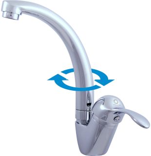 Смеситель для раковины Rav Slezak Labe L006.5/2 Хром