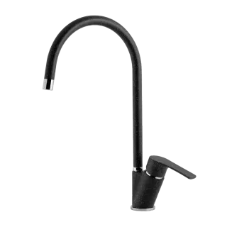 Смеситель для кухни GranFest  5023 черный