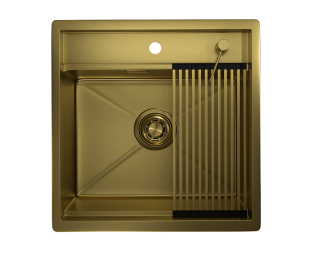 Мойка кухонная Granula 5051, ЗОЛОТО САТИН