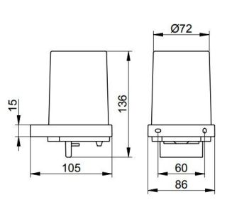 Дозатор для жидкого мыла Keuco Edition  11152139000 черный хром