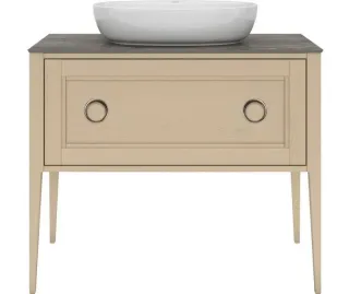 Тумба под раковину Kerama Marazzi Plaza Classic Neo PL.CN.100.1+1\CAP.M 100 см капучино матовый