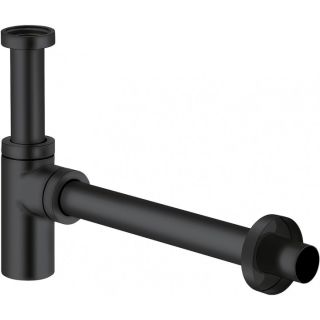 Сифон для раковины Kludi чёрный матовый 1002039-00
