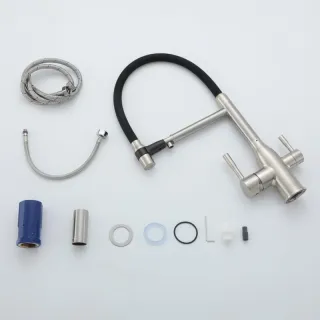 Смеситель для кухни Frap F4398-5 сатин