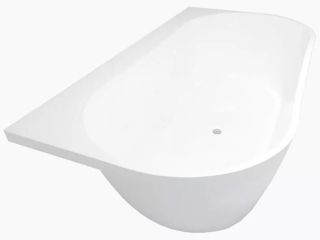 Ванна из искусственного камня AquaStone Бали 168x85см белый