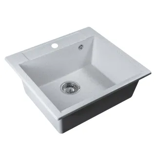 Мойка кухонная Reflexion Cubi 55-TN RX1555TN олово