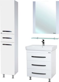 Тумба под раковину Bellezza Рокко 80см белый 00000010168