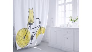 Штора для ванной Fixsen Cat (FX-2515)