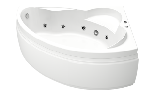 Акриловая ванна Bas Лагуна 170x110 см правая без гидромассажа