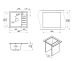 Мойка кухонная Granula Standart 5803, ГРАФИТ